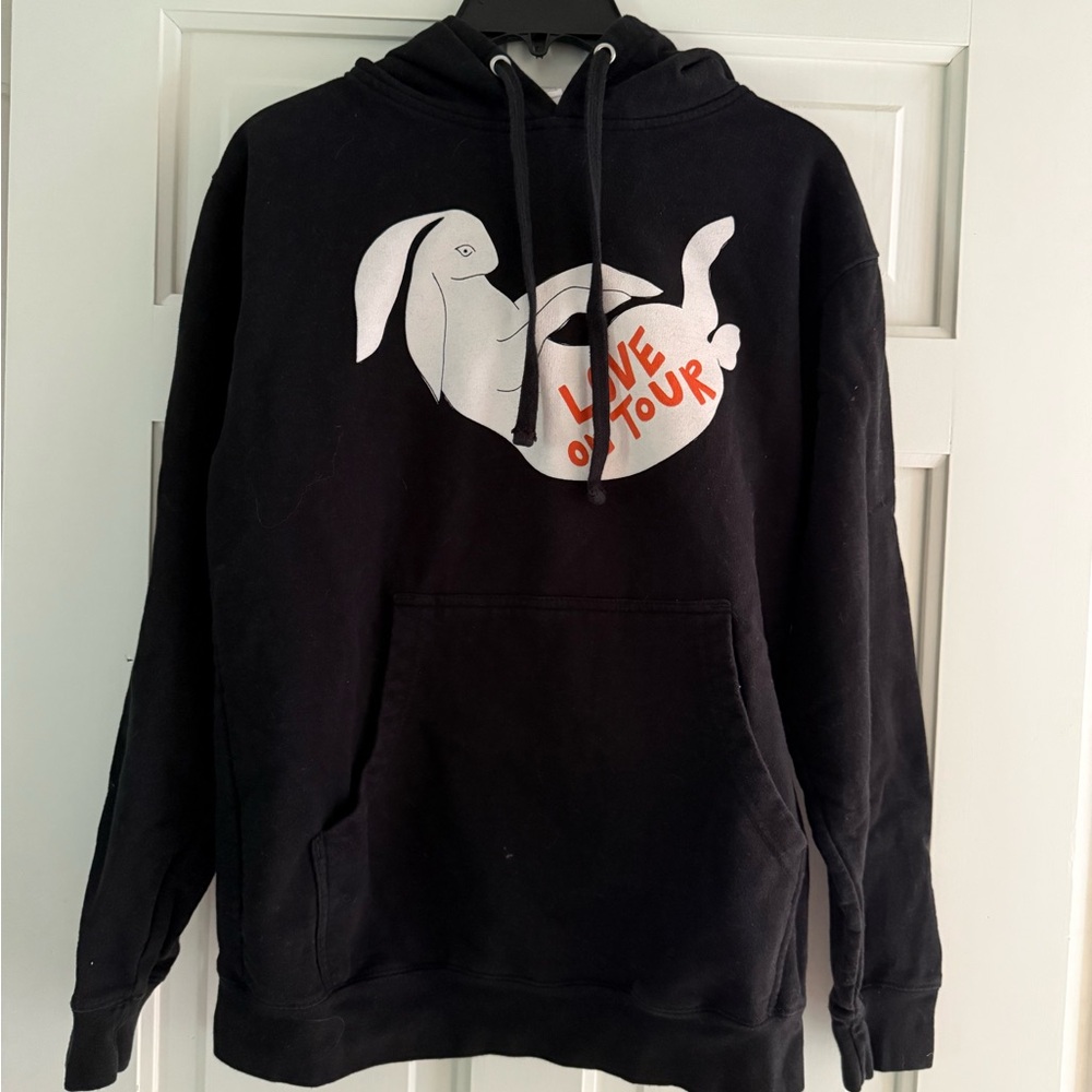 Black Graphic Hoodie